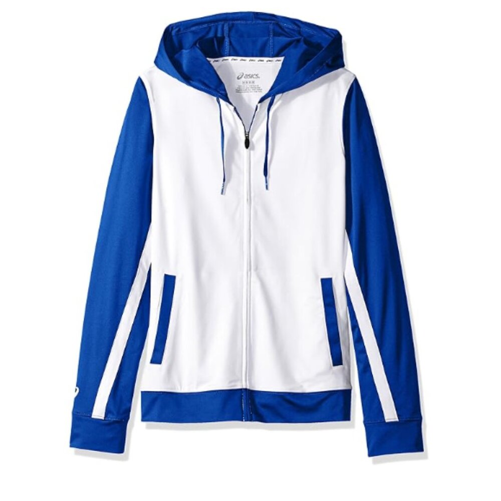 ASICS  Lani Full Zip Hooded Athletic Jacket Size Medium